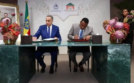 حموشي ونظيره الإثيوبي يوقعان اتفاقية لمكافحة جميع أشكال الجريمة بالبلدين