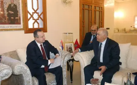 لفتيت يجري مباحثات مع نظيره الصربي بمراكش لتعزيز التعاون الأمني