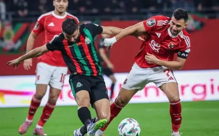 قمة دوري أبطال افريقيا بين الجيش الملكي والاهلي المصري تنتهي بالتعادل