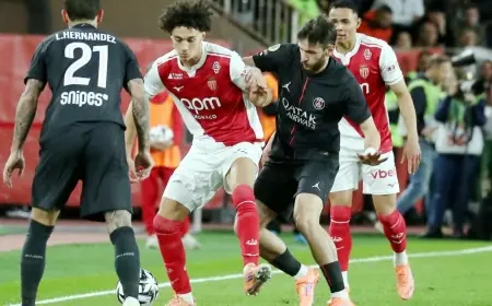 الدوري الفرنسي.. باريس سان جيرمان يتلقى الخسارة الثانية على يد موناكو