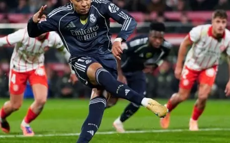 ريال مدريد يسقط في فخ التعادل أمام جيرونا ويفقد صدارة الدوري الإسباني