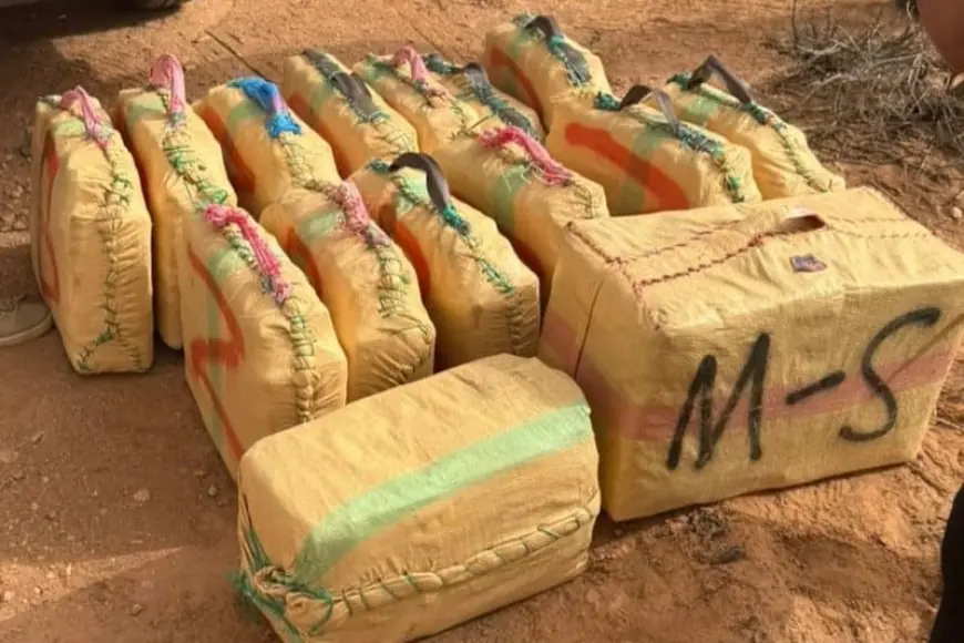 عملية أمنية مشتركة بكلميم تسفر عن حجز 3 أطنان من الشيرا