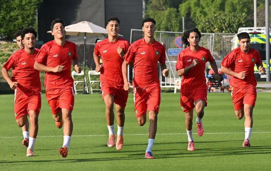 منتخب المغرب لأقل من 17 سنة يستعد لمواجهة حاسمة ضد البرتغال في مونديال قطر