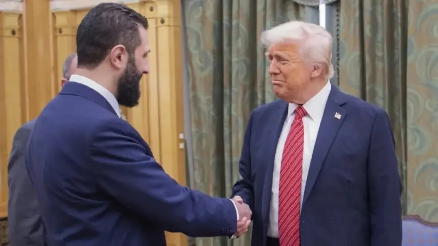 ترامب يلتقي الرئيس السوري في البيت الأبيض