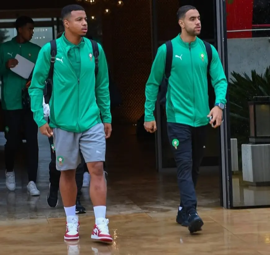 المنتخب الوطني يشد الرحال صوب طنجة استعدادا لملاقاة الموزمبيق وأوغندا