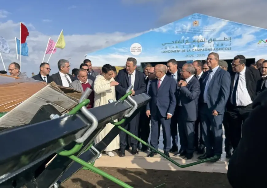 وزير الفلاحة يعطي الانطلاقة الرسمية للموسم الفلاحي 2025-2026