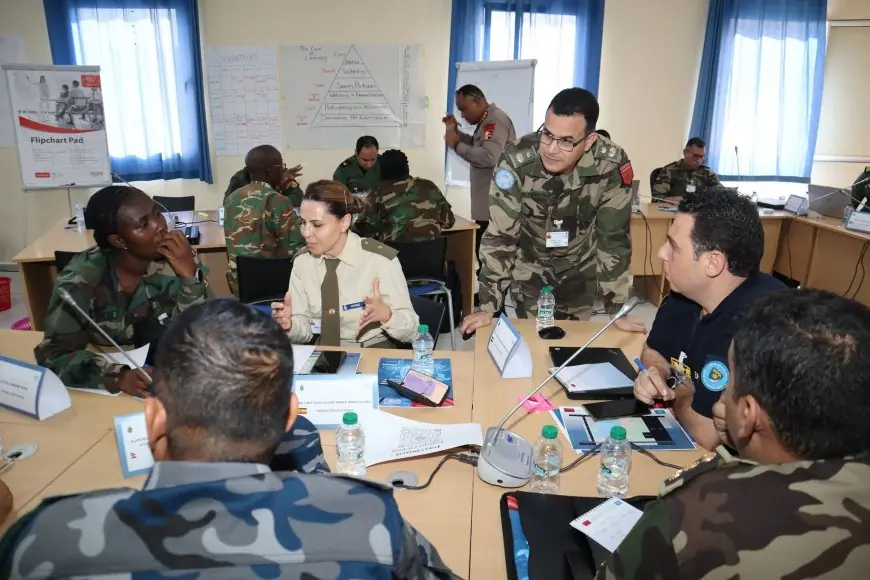 القوات المسلحة الملكية المغربية تنظم تدريبا أمميا  لمواجهة أخطر تهديدات الفضاء المعلوماتي