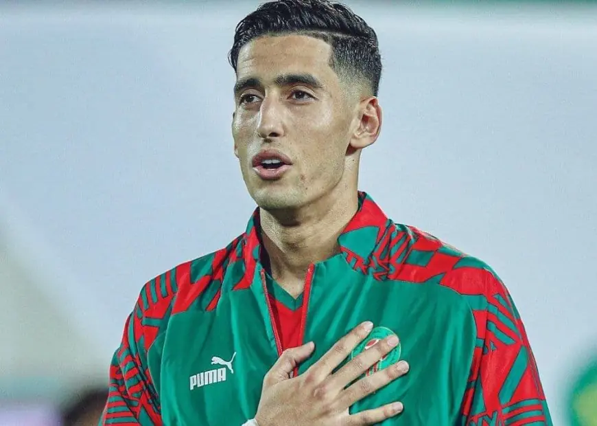 نايف أكرد يغادر معسكر المنتخب المغربي لمواصلة العلاج في مارسيليا
