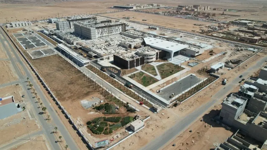 بلغت 95%.. أشغال بناء المركز الاستشفائي الجامعي بالعيون تشارف على الانتهاء