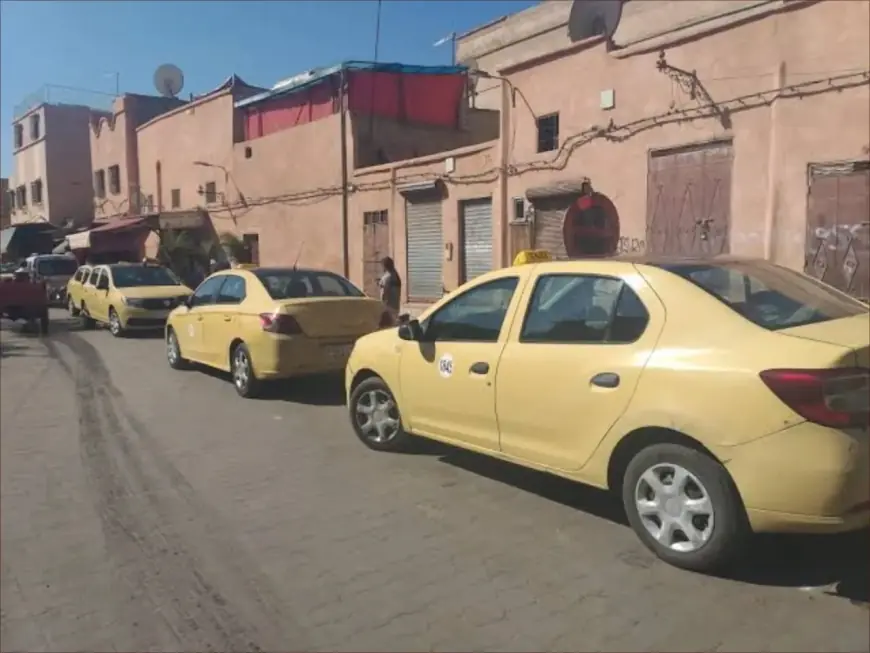 سحب رخصة الثقة من سائق أجرة بمراكش لرفضه نقل المواطنين