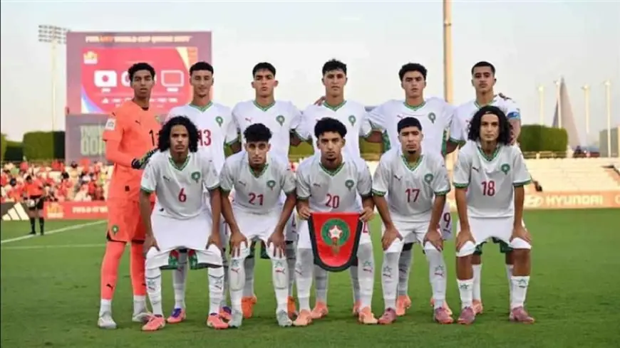 تشكيلة المنتخب الوطني أمام البرازيل في ربع نهائي مونديال الناشئين