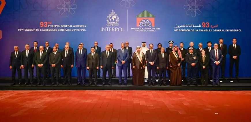 افتتاح أشغال الدورة الـ 93 للجمعية العامة للأنتربول بمراكش