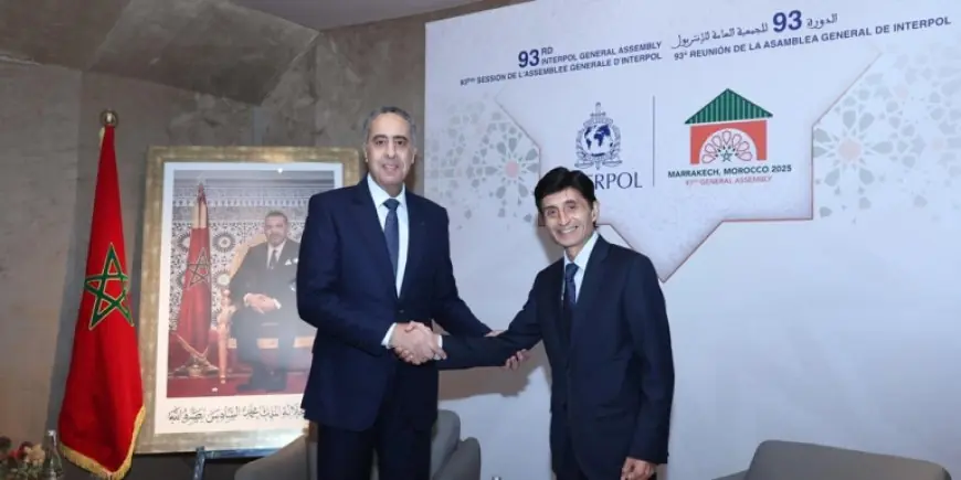 مباحثات ثنائية تجمع عبد اللطيف حموشي ورئيس جهاز الشرطة التابع لهيئة الأمم المتحدة