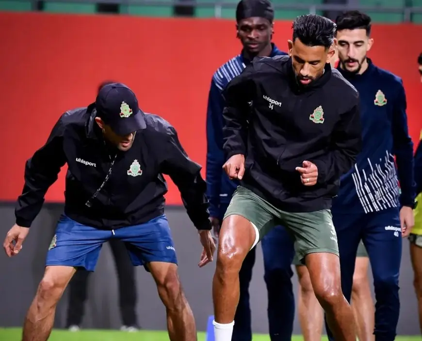 الجيش الملكي ينهي استعداداته لمواجهة الأهلي المصري