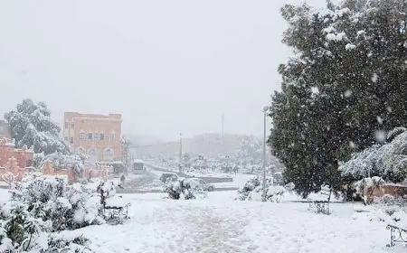 نشرة إنذارية .. تساقطات ثلجية وهبات رياح قوية بعد غد الأربعاء بعدد من مناطق المغرب