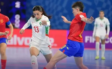 مونديال الفوتسال للسيدات.. المنتخب المغربي يودع البطولة بعد الخسارة أمام إسبانيا