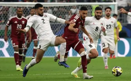 فلسطين تفتتح مشوارها في كأس العرب بفوز مثير على قطر
