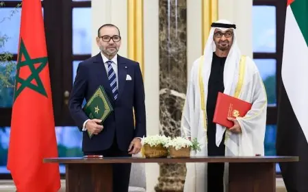 محمد السادس يهنئ رئيس دولة الإمارات بمناسبة العيد الوطني لبلاده