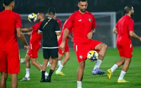 إصابة حمزة هنوري وغياب محتمل في تشكيلة المنتخب المغربي الرديف قبل مواجهة عمان