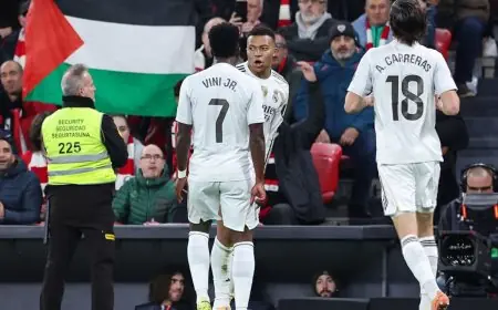 ريال مدريد يعود لسكة الانتصارات في الدوري الإسباني ويهزم أتلتيكو بلباو