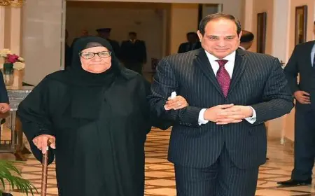 وفاة سيدة بمصر بعد تبرعها بكل ثروتها خلال لقاء مع السيسي