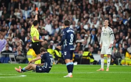 غضب وفوضى بلا حدود بغرفة ملابس ريال مدريد بعد السقوط أمام سيلتا فيغو