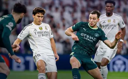 دوري أبطال أوروبا.. مانشستر سيتي يهزم ريال مدريد في عقر داره