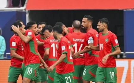 التشكيلة الرسمية للمنتخب الوطني المغربي أمام سوريا