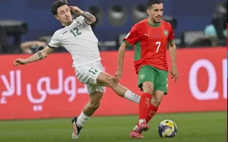 المنتخب المغربي الرديف يفوز على سوريا ويتأهل إلى نصف نهائي كأس العرب