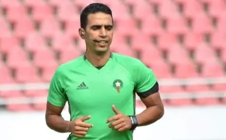 جلال جيد مرشح لتمثيل المغرب في معسكر حكام إفريقيا خلال مونديال 2026