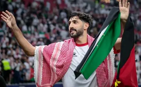 إصابة يزن النعيمات بقطع في الرباط الصليبي