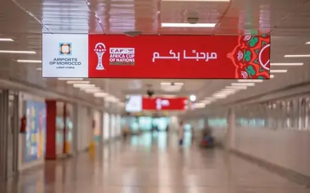 مطارات المغرب تستعد لاستقبال جماهير كأس أمم إفريقيا 2025