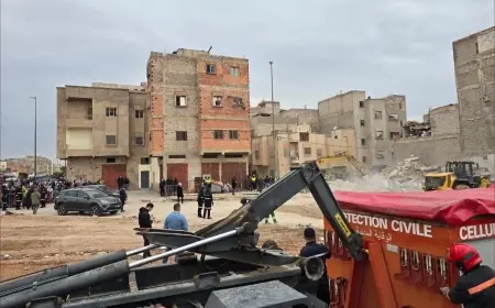 مستجدات سارة عن الحالة الصحية للمصابين بعد فاجعة انهيار عمارتين بفاس
