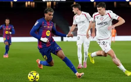 برشلونة يواصل تألقه بفوز صعب على أوساسونا ويعزز صدارته للليغا