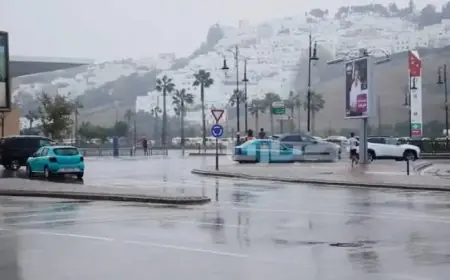 طنجة تتصدر مقاييس التساقطات المطرية خلال 24 ساعة الماضية