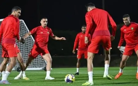 المنتخب الوطني الرديف يختتم تحضيراته لنهائي كأس العرب ضد الأردن