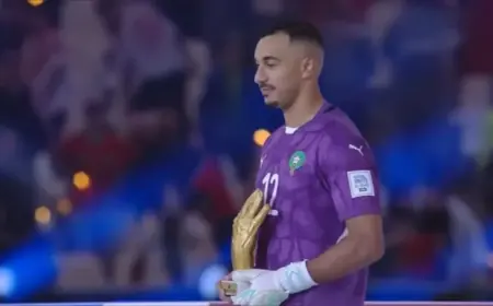 المهدي بنعبيد يتوّج بجائزة أفضل حارس في بطولة كأس العرب