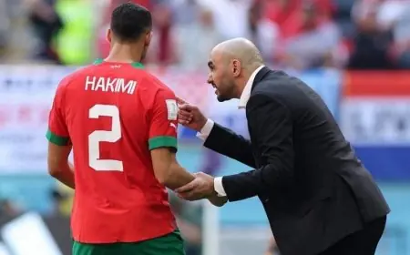 الركراكي وحكيمي يعقدان ندوة صحفية يوم غد السبت