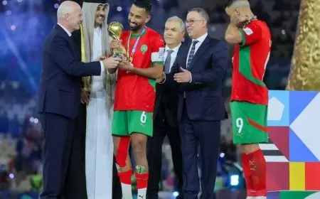رئيس الفيفا يهنئ المغرب بعد فوزه بلقب كأس العرب