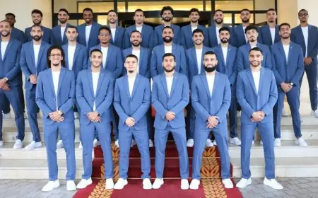 بعثة المنتخب التونسي تصل إلى الرباط للمشاركة في كأس إفريقيا