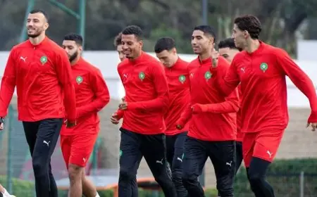 الحصة التدريبية الأخيرة لأسود الأطلس تحمل أخباراً سارة للجماهير المغربية
