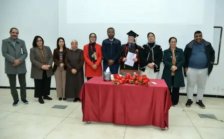 ضابطة بالشرطة العلمية بولاية أمن أكادير تنال الدكتوراه في "علوم وتقنيات المهندس"