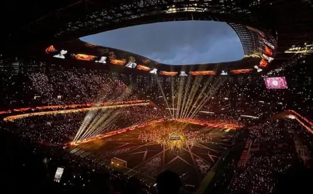 الجماهير تعبر عن فرحتها بحفل افتتاح كأس أمم إفريقيا المغرب 2025