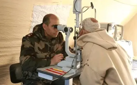 Al Haouz : Un hôpital militaire de campagne installé à Ouirgane face aux intempéries