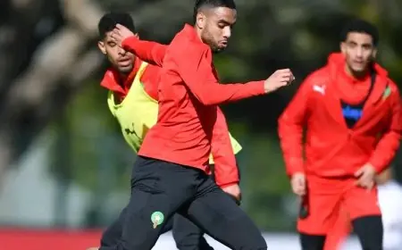 المنتخب المغربي يبدأ التحضير لمواجهة مالي