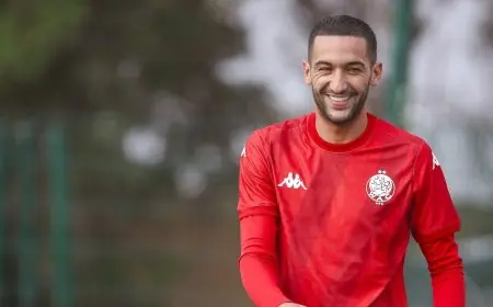 وفاة شقيق اللاعب حكيم زياش