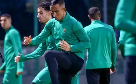 المنتخب المغربي ينهي تحضيراته لمواجهة مالي