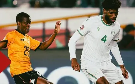 التعادل السلبي يحسم مواجهة جزر القمر وزامبيا في كأس أمم أفريقيا