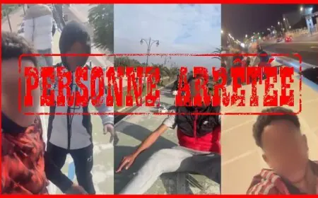 توقيف قاصر بعد تداول فيديو خطير لاعتلاء حافلة للنقل الحضري بأكادير