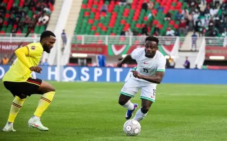 نيجيريا تهزم أوغندا وتحقق العلامة الكاملة في كأس أمم إفريقيا